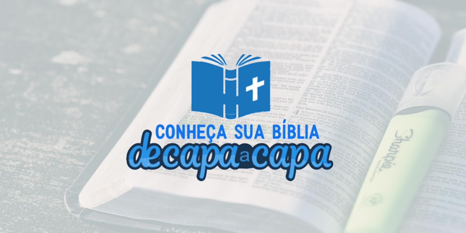 Conheça Sua Bíblia de Capa a Capa: Estude a Palavra de Deus com Profundidade e Clareza